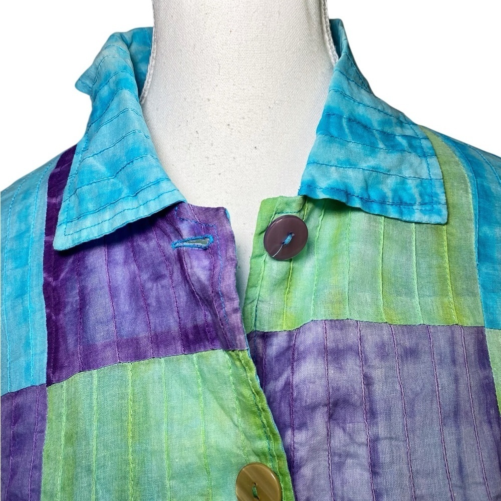 Parsley & Sage Multicolor Patchwork Jacket - Picture 4 of 15